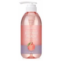 Welcos Around Me Natural Perfume Vita Body Wash #Peach 500ml.