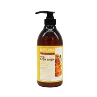 Naturia Pure Body Wash Honey & White Lily 750ml.