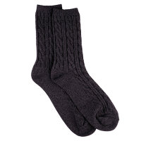 Vivid Color Fashion Socks #Knitted (Dark Grey)