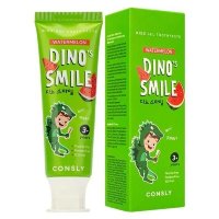 Consly Dino's Smile Kids Gel Toothpaste #Watermelon 60g.