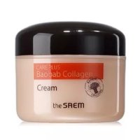 The Saem Care Plus Baobab Collagen Cream 100ml.